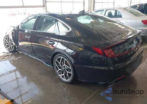 2023 Hyundai Sonata N Line из США, поврежденный, VIN KMHL14JC4PA329648